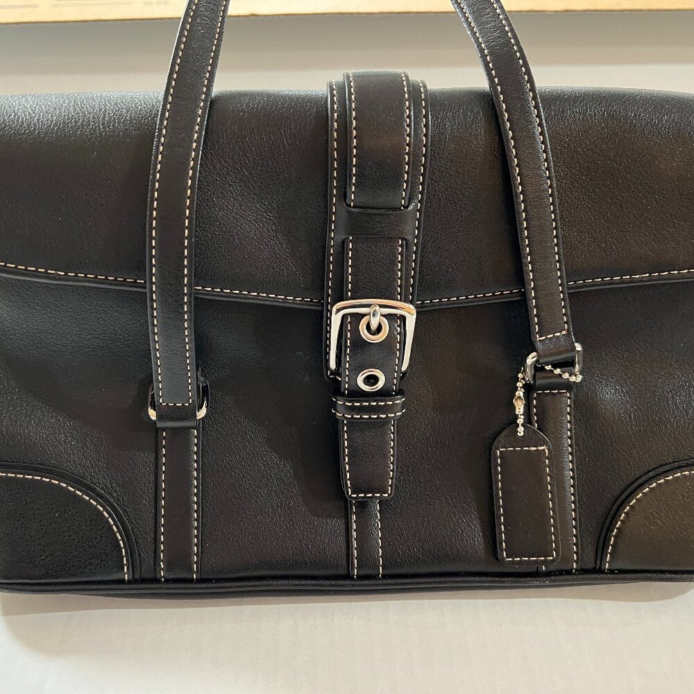 Black Coach bag in EUC